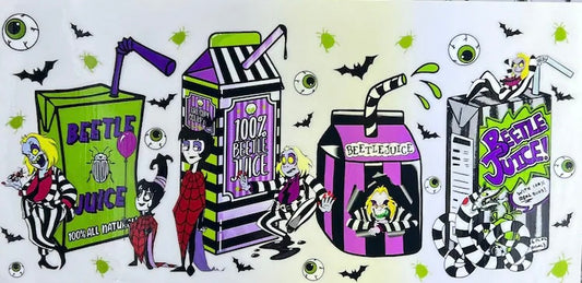 Beetlejuice UVDTF Wrap