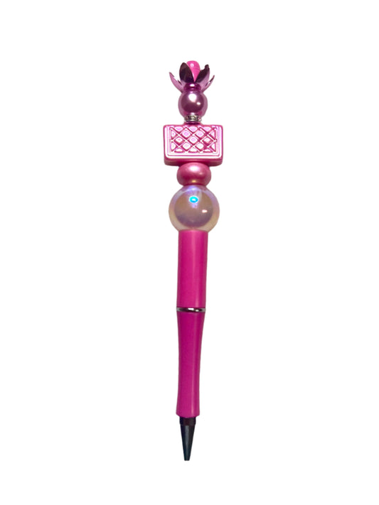 Pink Purse Beaded Pen