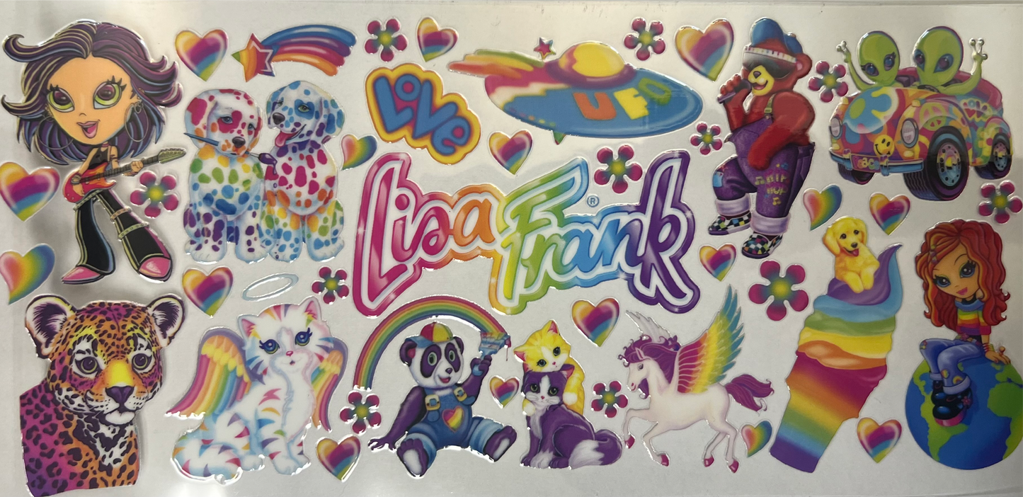 Lisa Frank UVDTF Wrap