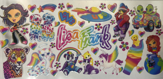 Lisa Frank UVDTF Wrap