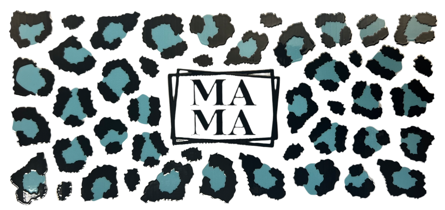 MAMA Leopard Print UVDTF Wrap