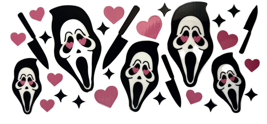 Scream Hearts UVDTF Wrap
