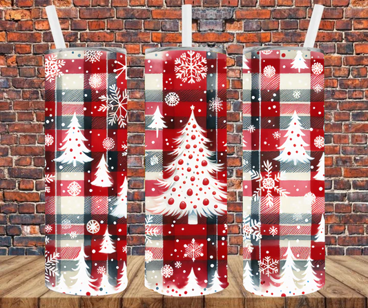Christmas Trees Sublimation Transfer