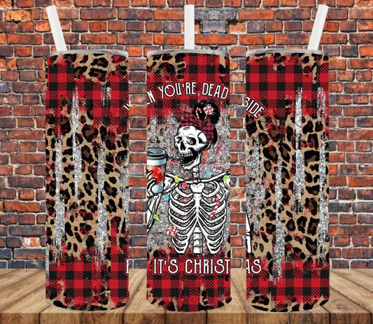 Dead Inside But It’s Christmas Sublimation Transfer