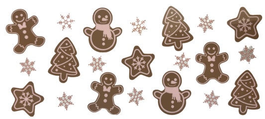 Gingerbread UVDTF Wrap