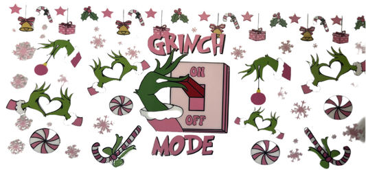 Grinch Mode UVDTF Wrap