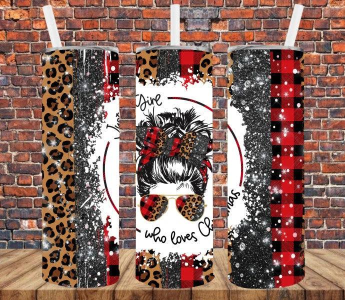Just a Girl Who Loves Christmas Sublimation Transfer