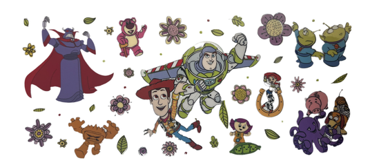 Woody & Buzz UVDTF Wrap