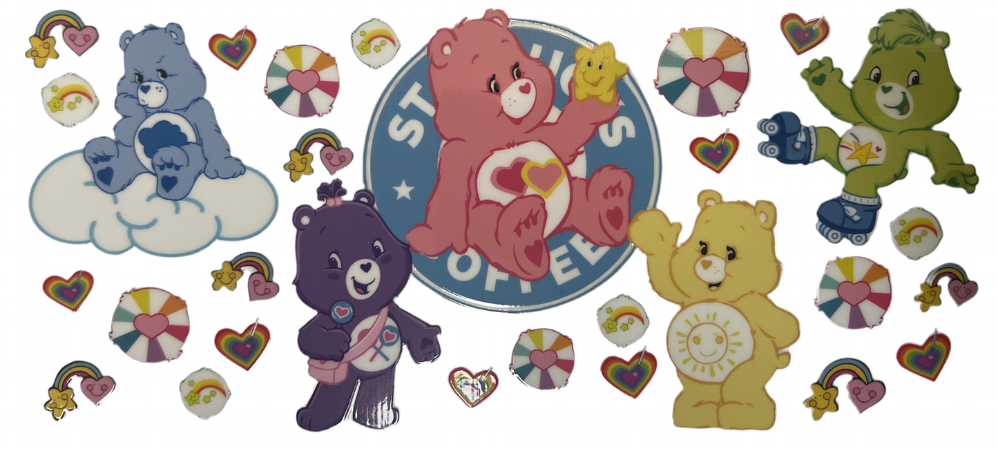 Starbucks Carebears UVDTF Wrap