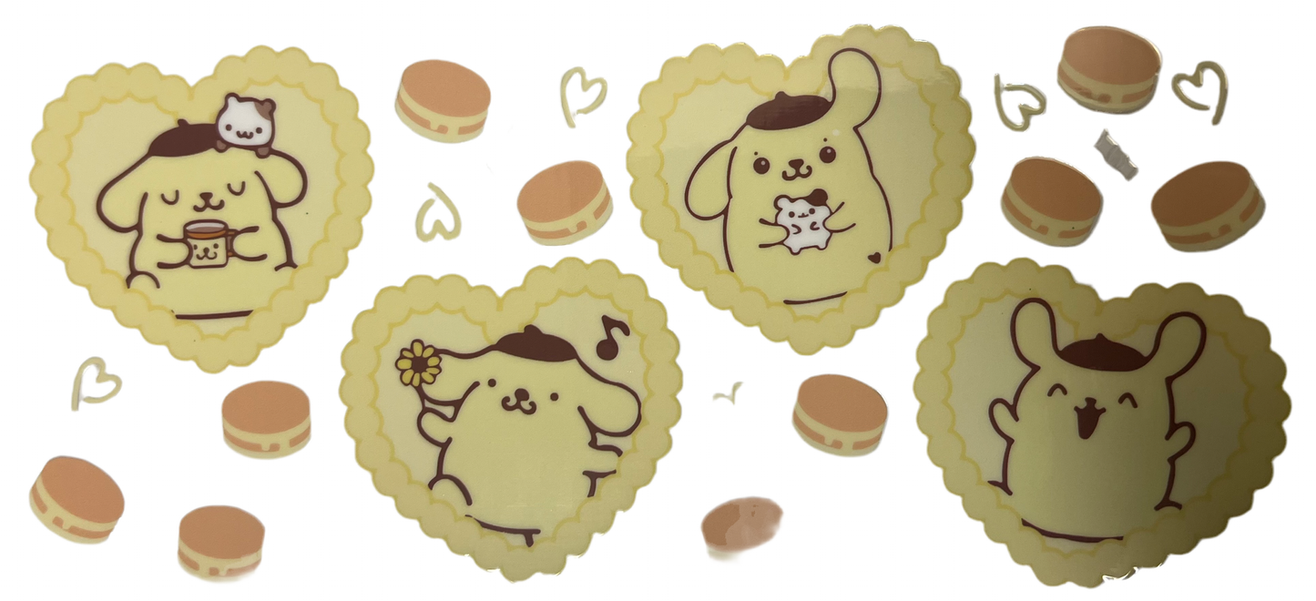 Pompompurin UVDTF Wrap