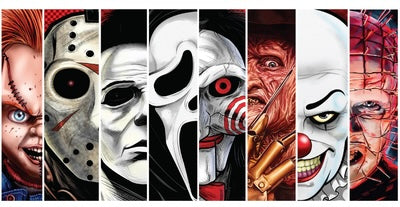 Horror Characters UVDTF Wrap