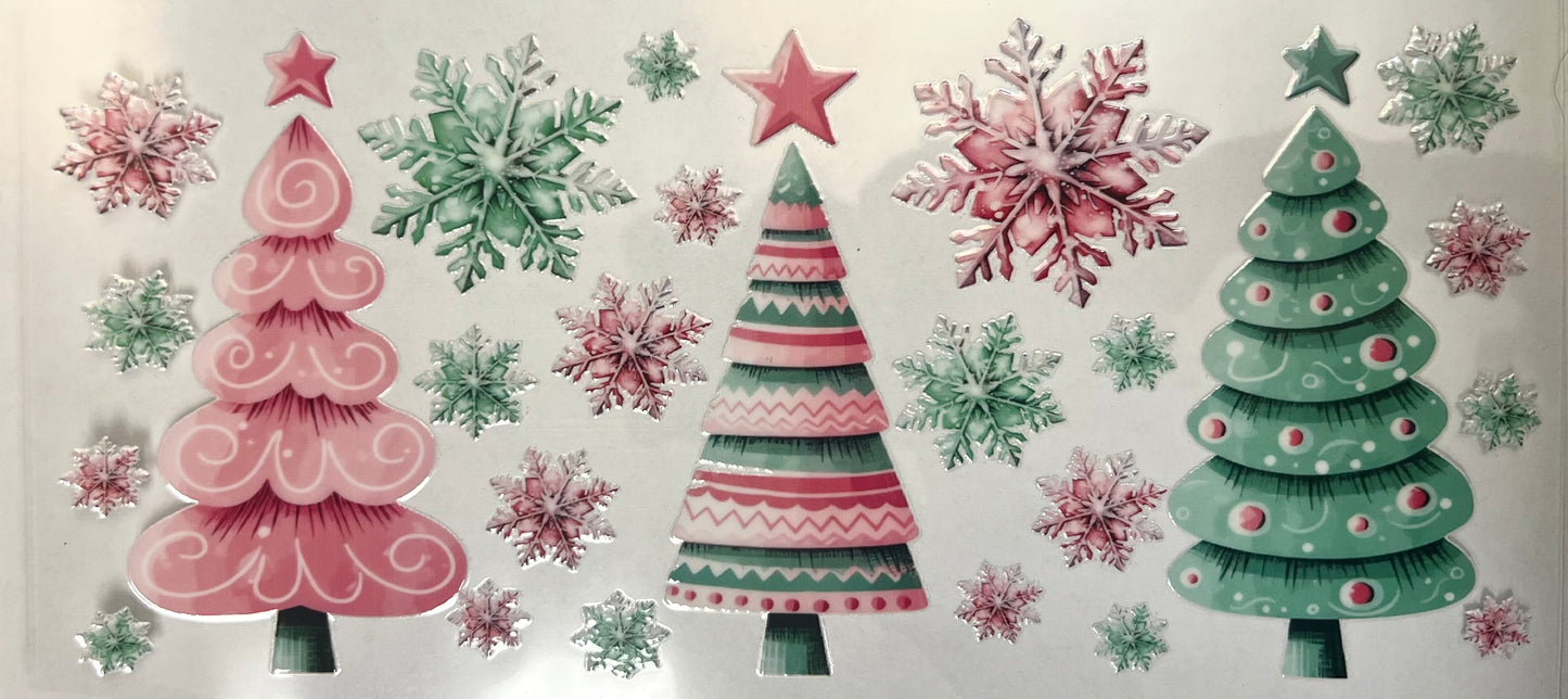 Xmas Trees UVDTF Wrap
