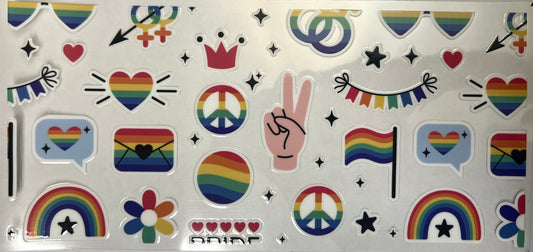 Pride UVDTF Wrap