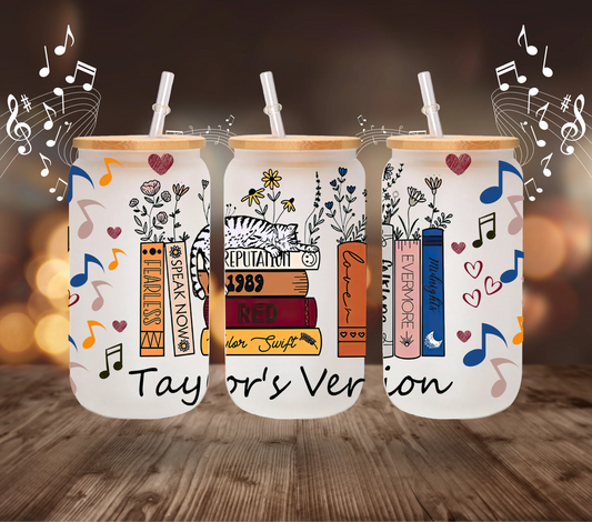 Taylor 16oz Libbey UV DTF Wrap